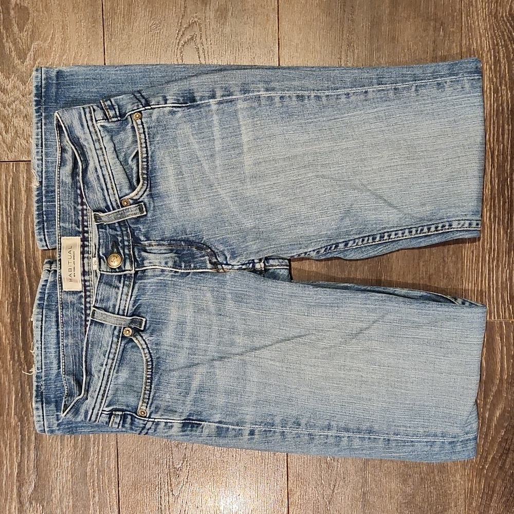❤️ HABITUAL 90'S STYLE LOW RISE BOOTCUT JEANS, 2 (26)